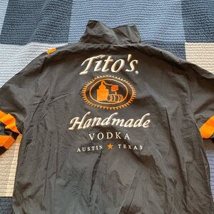 Prince x titos vodka windbreaker jacket